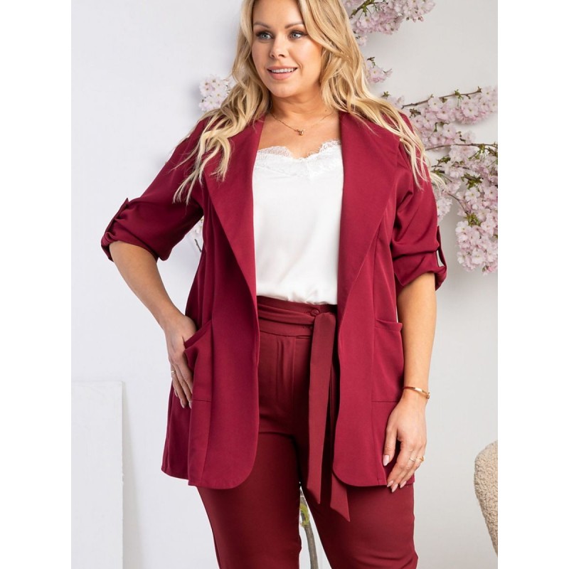  Blazer femme taille plus Karko 