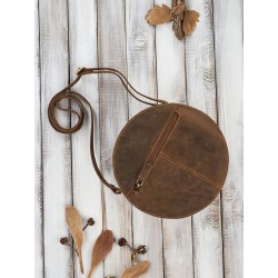  Sac en cuir naturel Galanter 