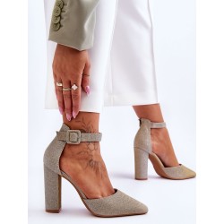  Escarpins talon large Step in style 