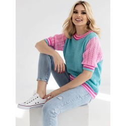  Pull à manches courtes PeeKaBoo 