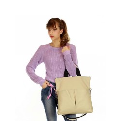  Sac en cuir naturel Mazzini 