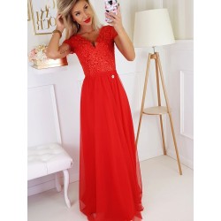  Robe longue Bicotone 