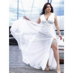  Plus size Robe Bicotone 