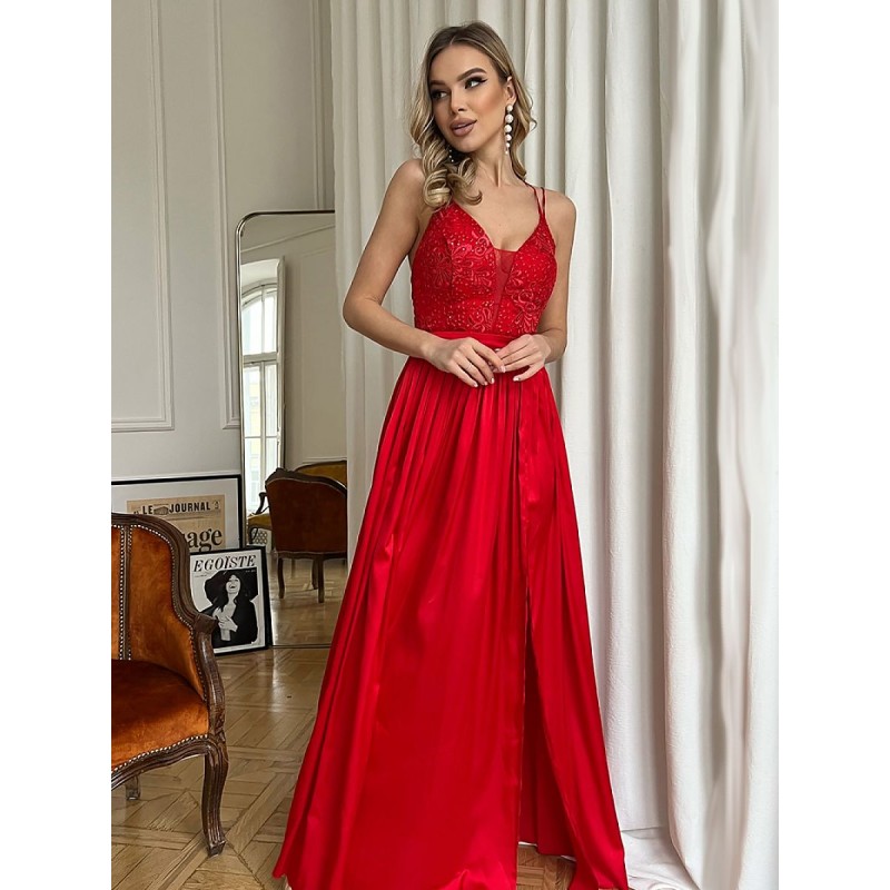  Robe longue Bicotone 