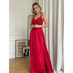  Robe longue Bicotone 