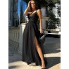  Robe longue Bicotone 