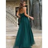  Robe longue Bicotone 