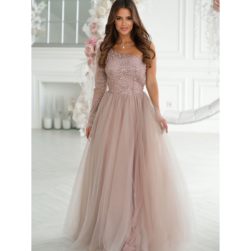  Robe longue Bicotone 