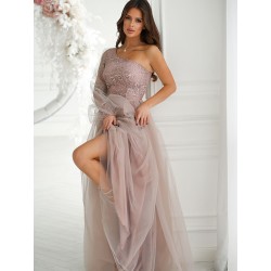  Robe longue Bicotone 