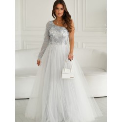  Robe longue Bicotone 