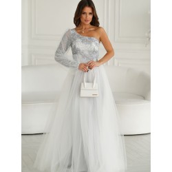  Robe longue Bicotone 